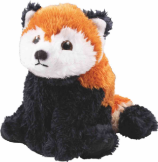 Obrázek z Panda červená plyš ECO, malá 